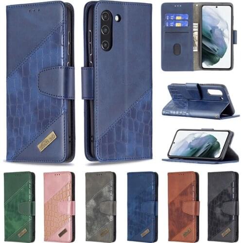 Anti-drop mobile phone case For Samsung Galaxy S10E S21FE A52 A72 A32 A21S A51 A71 PU Leather Flip Card Slot Wallet Case Cover