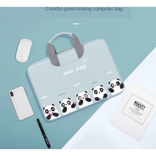 Womens Laptop Briefcase Computer Bag Laptop Trip Necessary Computer Document Organizer Handbag Purse Pouch Accessories Supplies