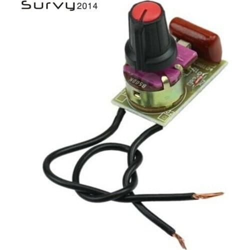 Dimmer Module 100W with Switch Speed Regulation Module DIY Kit NEW