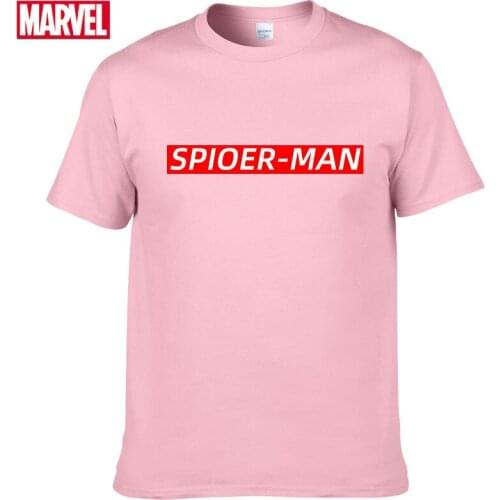 Marvel The Avengers Spider Man t-shirt Comfortable Breathable 100% cotton Fashion graphic t shirts men t shirt Summer Tops #113