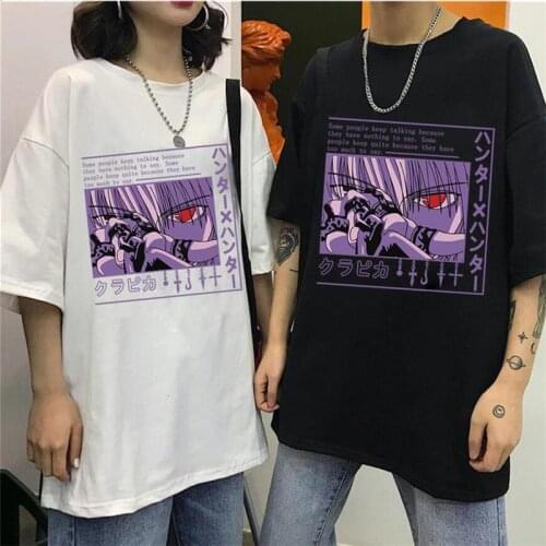 Anime Unisex T-Shirt Top Anime Print Clothes Summer Casual O-Neck Short Sleeves For Daily Party Print Summer Couple Outfit