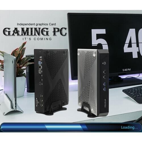 Gaming Mini PC intel core i5 9400F i7 9700F Nvidia GTX 1650 4GB Gamer pc Desktop Windows 10 4K 8K support 4 displays DP 2HD DVI