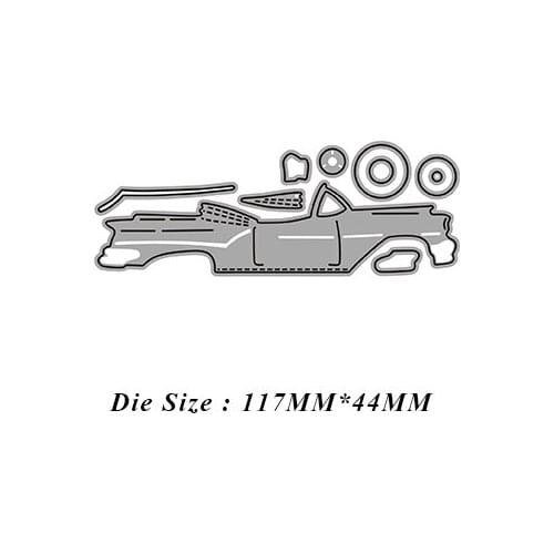 JMCRAFT Pretty Automobile #2 Metal Cutting Dies DIY Scrapbook Handmade Paper Craft Metal Steel Template Dies