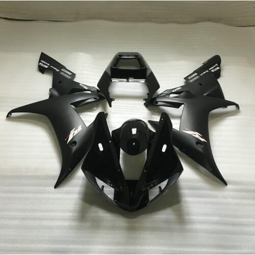 Motorcycle Fairing Kit for YAMAHA YZFR1 02 03 YZF R1 2002 2003 YZFR1000 yzfr1 02 03 Matte& gloss black Fairings set+7gifts YD04