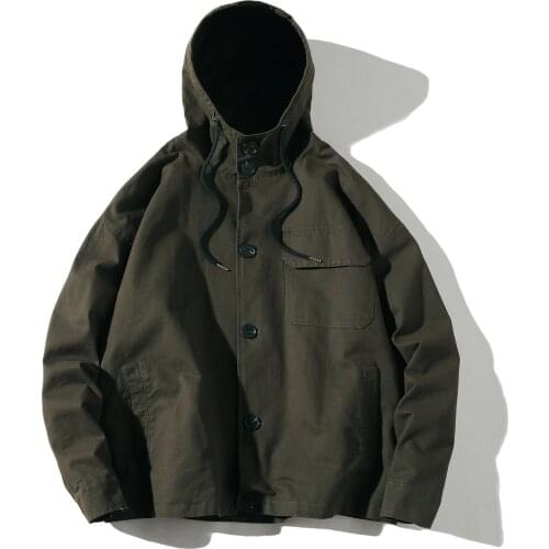 2019 Spring Korean Version of The Campus Fashion Trend Couple Mens Long-sleeved Casual Loose Solid Color Jacket