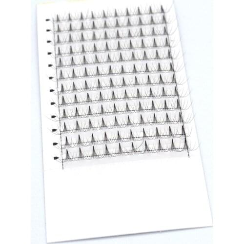 Wholesale Customized Logo Premade Russian Volume Fans Mink Eyelashes Short Stem Lash Pre made Eyelash Extensions Supplies