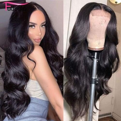 Fuduete 360 Body Wave Lace Front Wig 200 Density 5x5/4x4 Closure Wig Transparent Lace Wigs For Women Human Hair Indian Remy Hair