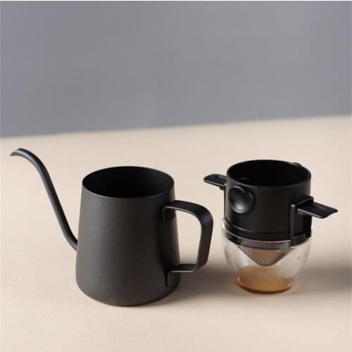 Portable 2Pcs Useful Double-layer Coffee Dripper Strainer Stainless Steel Coffee Filter Paperless for Home