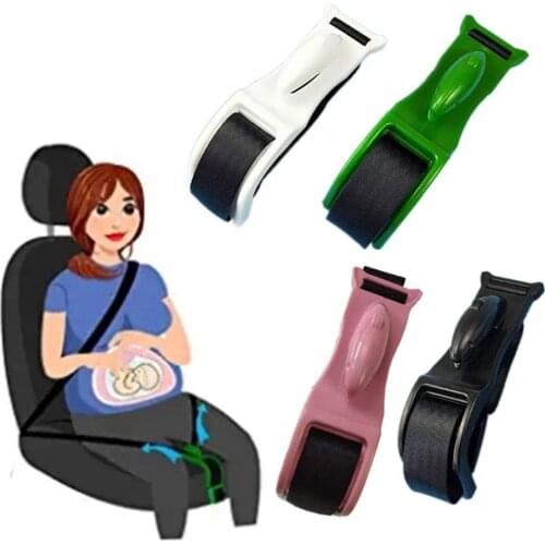New Adjustable Car Seat Belt Maternity Belt Protector Woman 4 Can For Pregnant Baby Color Mom Choose P7N0