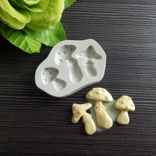 Mushroom-type silicone mold Fondant cake decoration tools