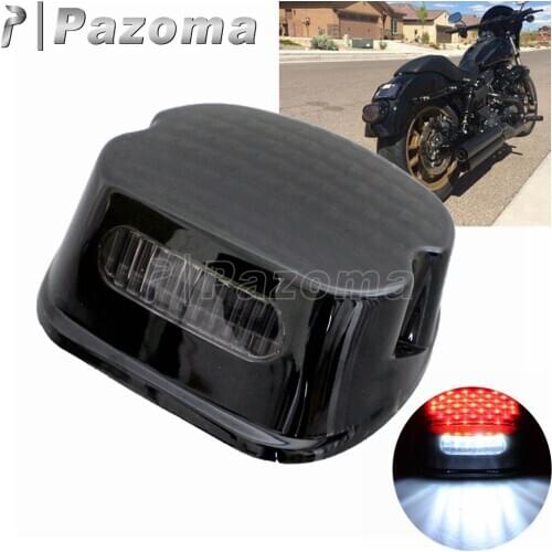 Smoke Motorcycle Rear Light LED Brake Taillight For Harley Electra Glide Road King Low Rider Heritage Fat Boy XL Tail Light Lamp