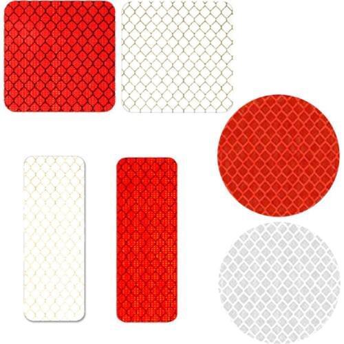 2019 NEW Safety Reflective Warning Strip Tape Car Bumper Reflective Strips Secure Reflector Stickers Decals Car Styling