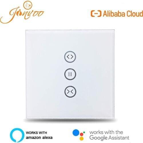 Jinvoo Smart WiFi Curtain Switch for Roller Shutter Electric motor Google Home Alexa Echo Voice Control DIY Smart Home