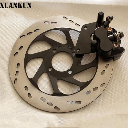 XUANKUN GS125 GN GT GSX HJ125K Modified Double Piston Disc Brake Under The Pump Disc Brake Disc