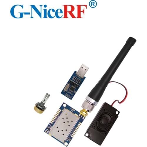 2PCS SA828 1W Output Power Audio RF Transmitter And Receiver Module 134-174MHz 30dBm Walkie Talkie Module