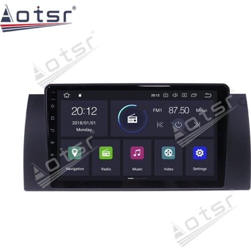 6+128G For BMW X5 E39 E53 1999 - 2005 Android 10 Car Radio Multimedia Video Player GPS Navigation DSP IPS Screen Head Unit