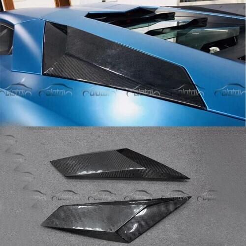 OLOTDI Factory Car Tuning Side Vents Air Duct Real Carbon Fiber Fit For Lamborghini Aventador LP750 SV LP700