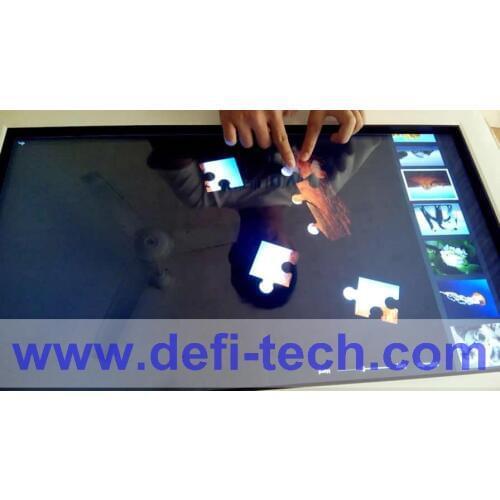 DefiLabs 65 Inch IR multi Touch Screen Panel without glass Easy to install / 16 Touch points