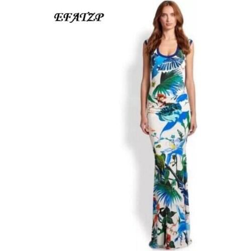 Efatzp Plus Size Summer Dresses