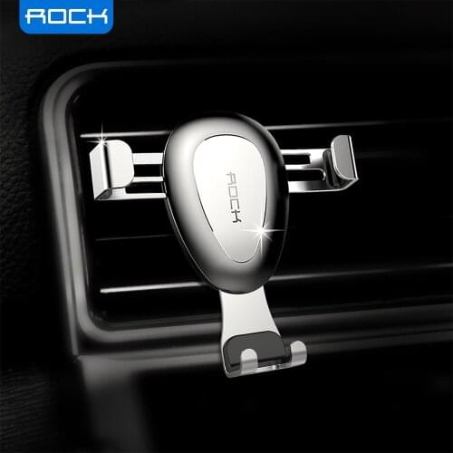 Gravity Car Phone Holder for Car Mount Air Vent Clip 360 Rotating Car Holder Fixed Bracket Support Gravity Sensing Auto Grip