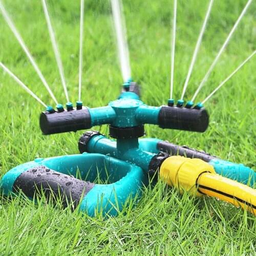 GY Automatic Sprinkler Spray Nozzle 360 Degrees Rotating Water-Spray Irrigation Watering Garden Sprinkler Lawn Roof Cooling