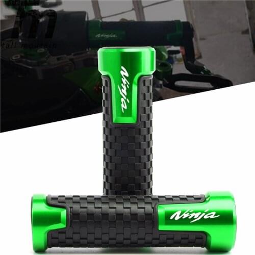 Motorcycle Accessories Handlebar Grips 7/8 "22mm For KAWASAKI Ninja 250R 300R 250 400 650R 1000 2008-2015 2016 2017 2018 2019