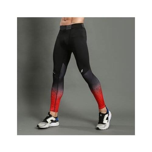 Mens Trousers, Sports Pants, Compression Pants, Tight Yoga Pants, Fitness Running Clothes, Cycling Clothes, Quick-drying Pants