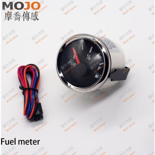 New Type Auto Fuel Level Gauges 52mm 0-190ohm 9-32vdc Fuel Level Meters