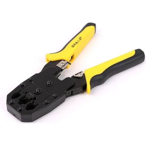 Crimping Plier Ethernet Network Cable Crimper Tools Clamping Pliers Manual Cutting Tools Multi-Functional
