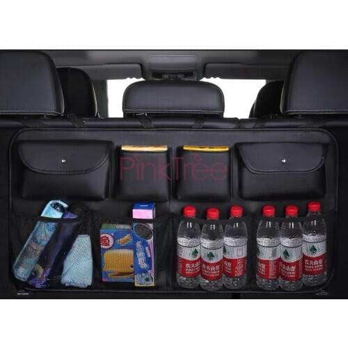 For Jeep Renegade 2016 Car Rear Seat Back Storage Bag Car Trunk Organizer Auto Stowing Tidying Accessories