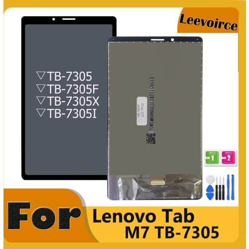 Original 7" lcd For Lenovo Tab M7 TB-7305 TB-7305F TB-7305i TB7305X LCD Display + Touch Screen Digitizer Assembly 3G 4G WIFI