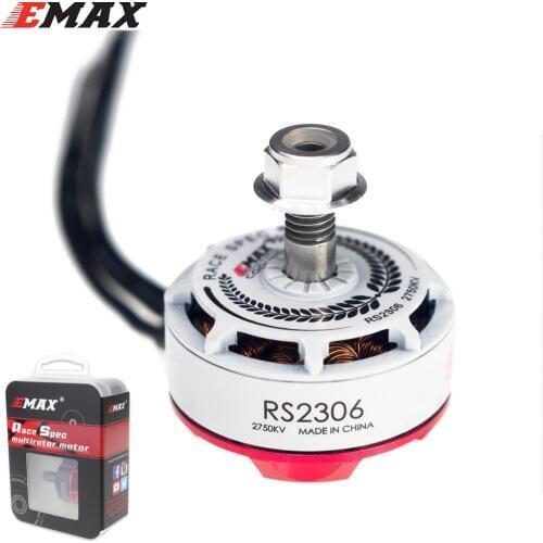 Original EMAX RS2306 2400KV /2750KV White Editions RaceSpec Brushess Motor For FPV Rc Quadcopter