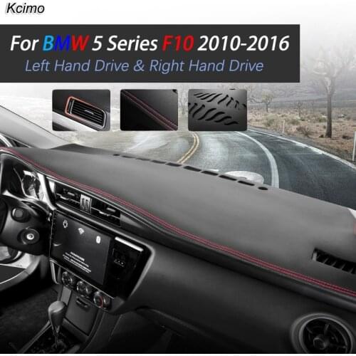 Anti-Slip Mat for BMW 5 Series F10 2010-2016 Dashboard Cover Pad Sunshade Dashmat Carpet Cape Accessories 520i 525i 530i 535i