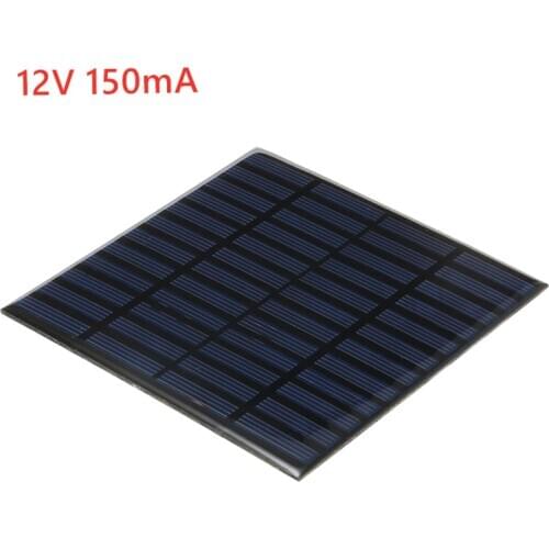 Solar Panel 12V 1.8W DC Mini Solar kit DIY For Battery Phone Chargers Portable Polycrystalline Silicon Solar Cells Solar Panel