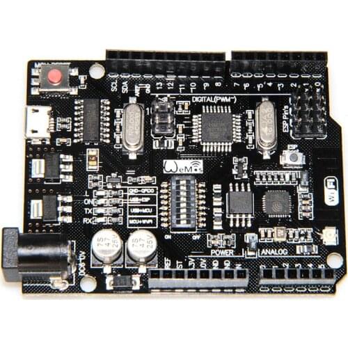 WiFi, R3, ATmega328P+ESP8266 (32Mb, memory), USB-TTL, CH340G