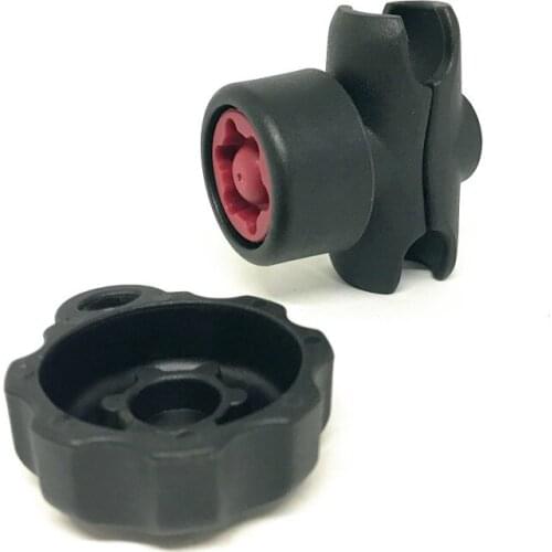 1 inch Mount Double Socket Arm Pin Lock Security Knob and Key Knob for Ball Mount Bases for Gopro Camera Cellphone Holder