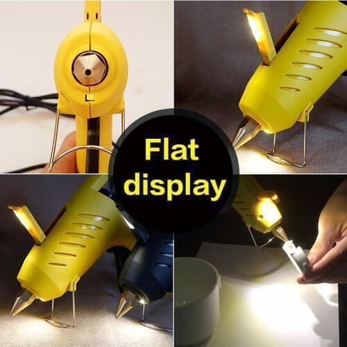 1pc 11mm US plug with lamp hot melt glue gun 60-100w dual power manual with switch dispensing equipment