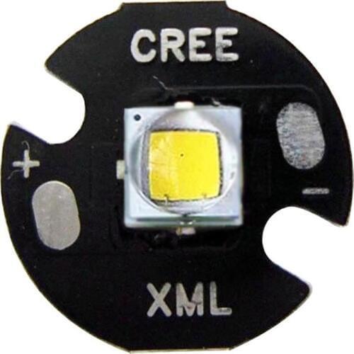 5pcs 10W Original CREE XM-L2 L2 / XM-L T6 Cool White 6000K Warm White 3000K Flashlight LED Diodes Chip With Aluminum Base