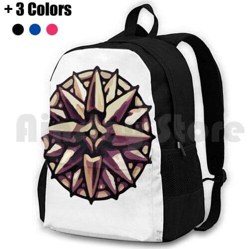 Dreamshield-Hollow Knight Outdoor Hiking Backpack Riding Climbing Sports Bag Hollow Knight Heckler Koch Video Games Nintendo