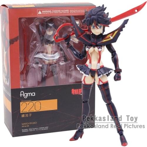 Figma 220 Anime KILL la KILL Matoi Ryuuko PVC Action Figure Toy Collection Model