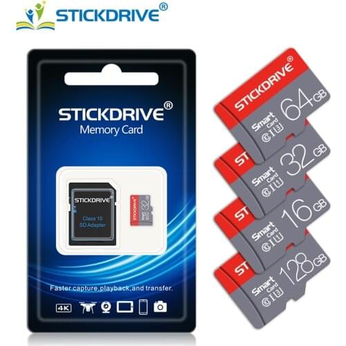 10 PCS /Lot Class 10 micro sd memory card 8GB 16GB 32GB 64GB micro sd card 128GB 256GB tarjeta microsd 32gb mini TF card