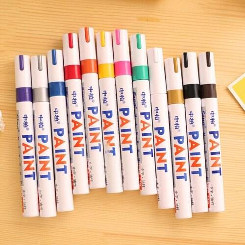 Paint Pen Marker Pens Extra Find Point 3.0 mm DIY Oil-Based Varnish Pen