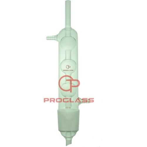Laboratory Glass Allihn Condenser for the Extractor,55/50 Joint