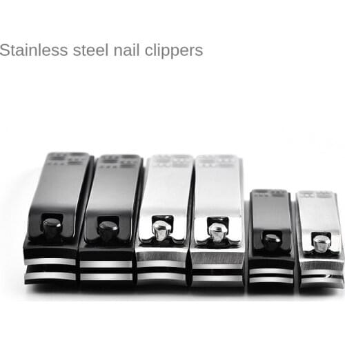 Stainless Steel Nail Clipper Nail Cutting Machine Professional Nail Trimmer High Quality Toe Nail Clipper Nail Tools