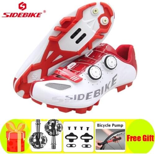 Sidebike Cycling Shoes Men Sapatilha Ciclismo Mtb Self-locking Mountain Bike Breathable Bicycle Racing Sneaker Bicicleta Carrete