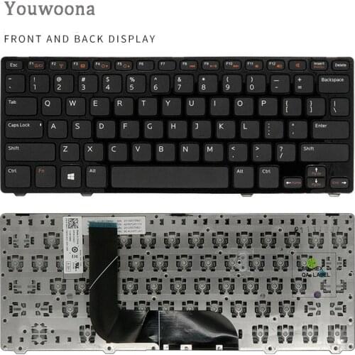 New Original Laptop Keyboard For Dell INSPIRON 14Z-5423 5323 V3360 P31G P35G