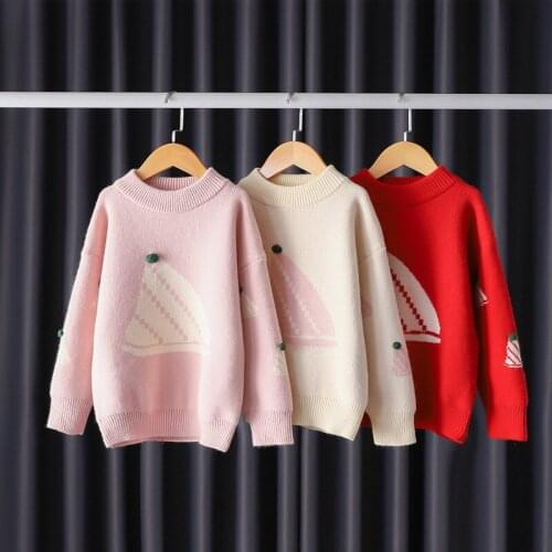 2021 Ins New Fashion Knitwear Sweaters Girls Fashion Pullovers Children Sweaters Autumn Winter Clothing