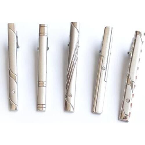 New Mens Formal Tie Clip Simple Business Tie Clip for Men Gifts for Men Metal Trendy Men Jewelry