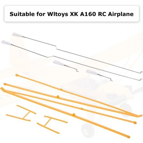 Original A160.0006 Wing Strut Set for Wltoys XK A160 RC Airplane Aircraft Spare Parts Glider Accessories