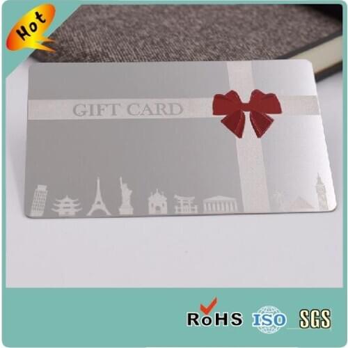 Custom Design Stainless Steel etched Laser Cutting Metal gift Card